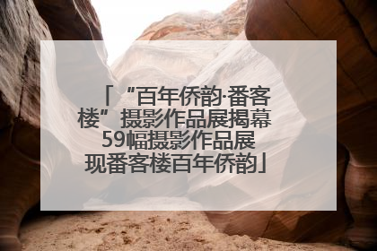 “百年侨韵·番客楼”摄影作品展揭幕 59幅摄影作品展现番客楼百年侨韵
