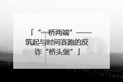 “一桥两端”——筑起与时间赛跑的反诈“桥头堡”