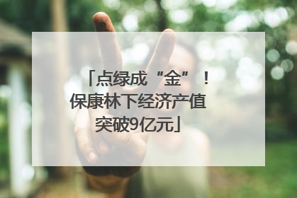 点绿成“金”！保康林下经济产值突破9亿元