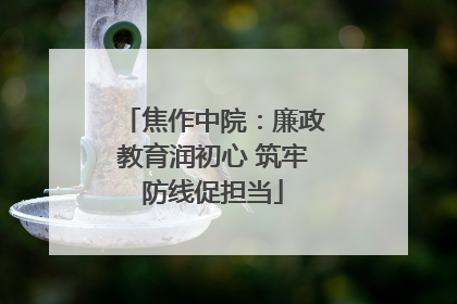 焦作中院：廉政教育润初心 筑牢防线促担当