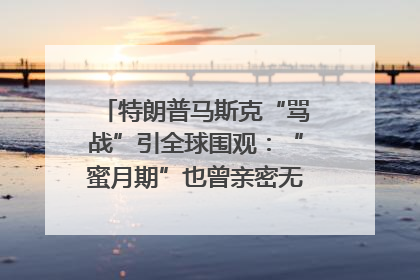 特朗普马斯克“骂战”引全球围观：“蜜月期”也曾亲密无间｜国际观察