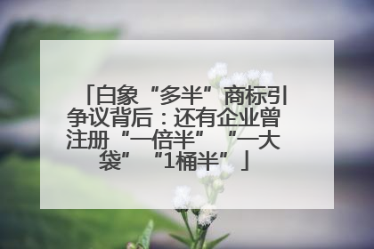 白象“多半”商标引争议背后：还有企业曾注册“一倍半”“一大袋”“1桶半”
