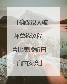 确保没人破坏总统议程 鲁比奥腰斩白宫国安会
