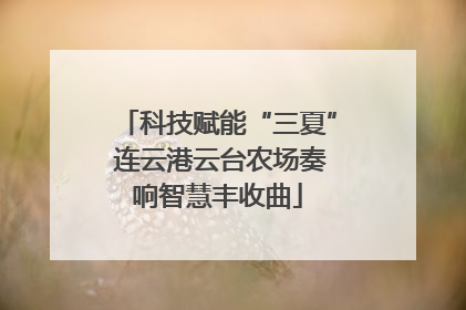 科技赋能“三夏” 连云港云台农场奏响智慧丰收曲