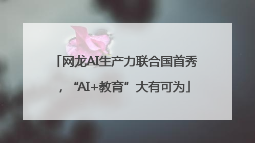 网龙AI生产力联合国首秀，“AI+教育”大有可为