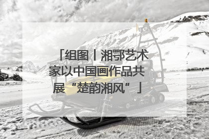组图丨湘鄂艺术家以中国画作品共展“楚韵湘风”