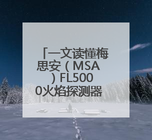 一文读懂梅思安（MSA）FL5000火焰探测器的多重革新性优势