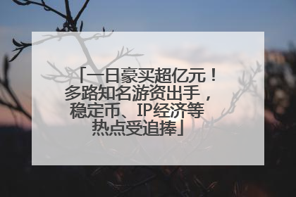 一日豪买超亿元！多路知名游资出手，稳定币、IP经济等热点受追捧