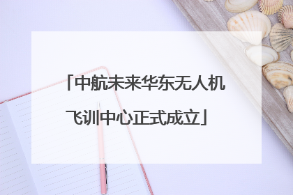 中航未来华东无人机飞训中心正式成立