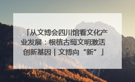 从文博会四川馆看文化产业发展：根植古蜀文明激活创新基因｜文博向“新”