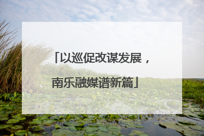 以巡促改谋发展，南乐融媒谱新篇