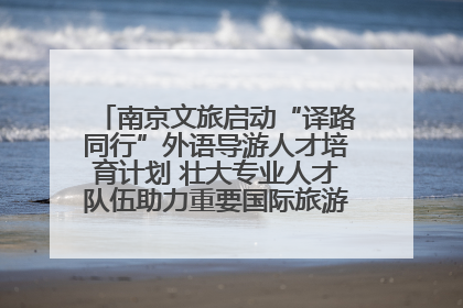 南京文旅启动“译路同行”外语导游人才培育计划 壮大专业人才队伍助力重要国际旅游目的地建设