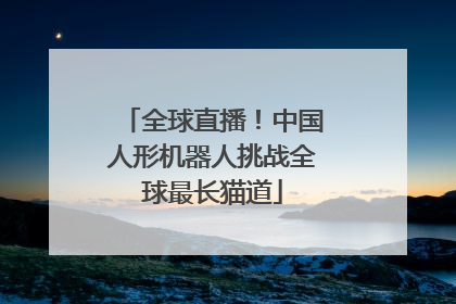 全球直播！中国人形机器人挑战全球最长猫道
