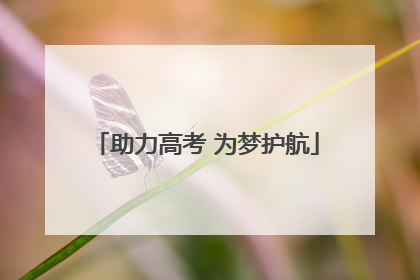 助力高考 为梦护航