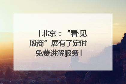 北京：“看·见殷商”展有了定时免费讲解服务