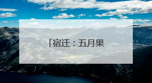 宿迁：五月果香满枝头 甜蜜产业迎丰收