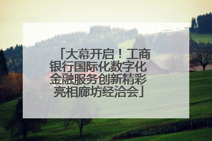 大幕开启！工商银行国际化数字化金融服务创新精彩亮相廊坊经洽会