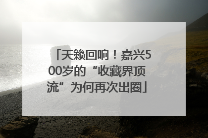 天籁回响！嘉兴500岁的“收藏界顶流”为何再次出圈