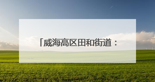 威海高区田和街道：以文化赋能为笔 书写基层治理幸福答卷