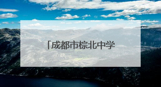 成都市棕北中学悦湖学校开展“春暖花开，阳光心灵”主题系列活动