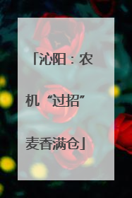 沁阳：农机“过招”麦香满仓
