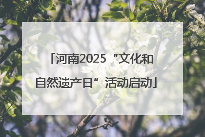 河南2025“文化和自然遗产日”活动启动