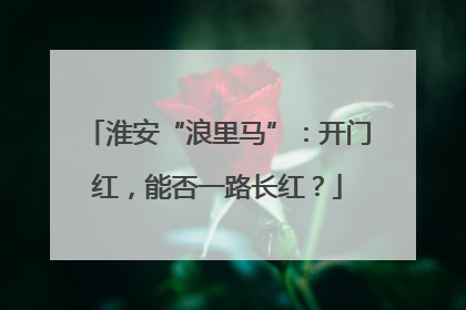 淮安“浪里马”：开门红，能否一路长红？