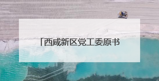 西咸新区党工委原书记杨仁华已调往陕西省人大常委会任职