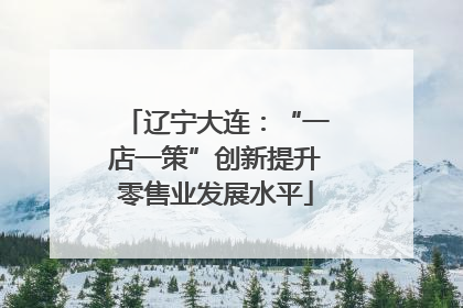 辽宁大连：“一店一策”创新提升零售业发展水平