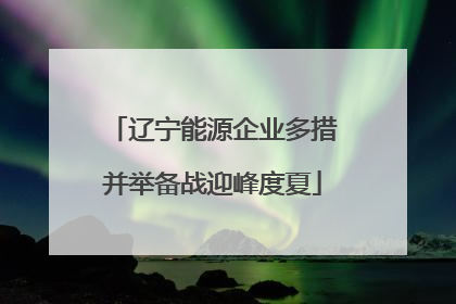 辽宁能源企业多措并举备战迎峰度夏