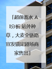 超前蓄水 AI分析 站外种草，大麦全链路宣发锚定剧场商家售出