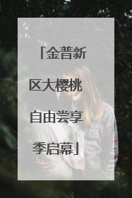 金普新区大樱桃自由尝享季启幕