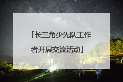 长三角少先队工作者开展交流活动