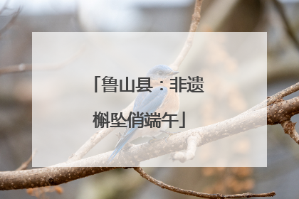 鲁山县：非遗槲坠俏端午