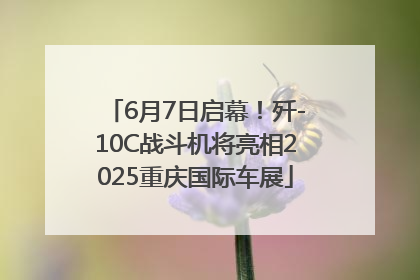 6月7日启幕！歼-10C战斗机将亮相2025重庆国际车展